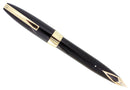 CIRCA 1959 SHEAFFER JET BLACK PFM III PEN FOR MEN FOUNTAIN PEN RESTORED OFFERED BY ANTIQUE DIGGER