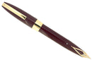 C1959 SHEAFFER BURGUNDY PFM III SNORKEL FINE NIB FOUNTAIN PEN RESTORED
