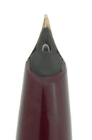 1960s SHEAFFER BURGUNDY PFM III PEN FOR MEN FOUNTAIN PEN & PENCIL NIB RESTORED OFFERED BY ANTIQUE DIGGER
