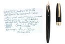CIRCA 1959 SHEAFFER JET BLACK PFM III PEN FOR MEN FOUNTAIN PEN RESTORED OFFERED BY ANTIQUE DIGGER