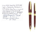 C1959 SHEAFFER BURGUNDY PFM III PEN FOR MEN FOUNTAIN PEN & PENCIL SET BOXED RESTORED OFFERED BY ANTIQUE DIGGER