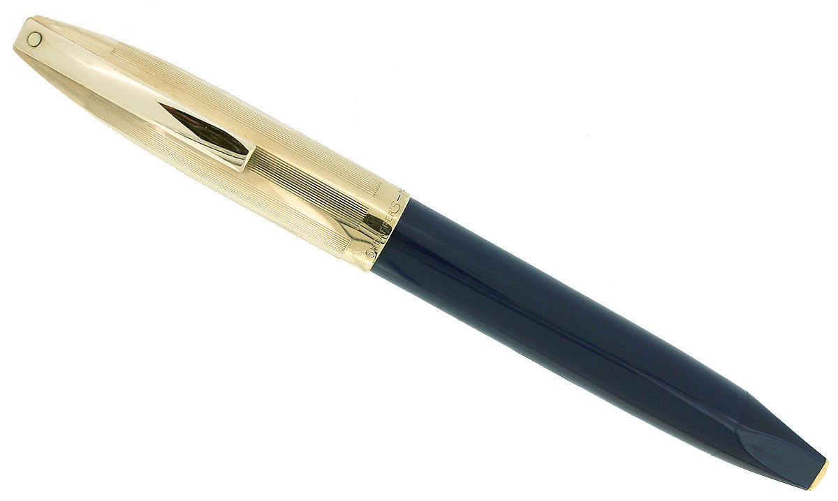 CIRCA 1959 SHEAFFER BLUE PFM V SNORKEL PEN FOR MEN FOUNTAIN PEN