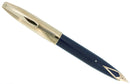 CIRCA 1959 SHEAFFER BLUE PFM V SNORKEL PEN FOR MEN FOUNTAIN PEN RESTORED OFFERED BY ANTIQUE DIGGER