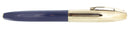 CIRCA 1959 SHEAFFER BLUE PFM V SNORKEL PEN FOR MEN FOUNTAIN PEN RESTORED OFFERED BY ANTIQUE DIGGER