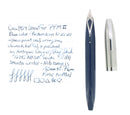 C1959 SHEAFFER PFM II BLUE SNORKEL MEDIUM NIB FOUNTAIN PEN RESTORED OFFERED BY ANTIQUE DIGGER