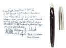 CIRCA 1959 SHEAFFER JET BLACK PFM II SNORKEL BROAD NIB FOUNTAIN PEN RESTORED OFFERED BY ANTIQUE DIGGER