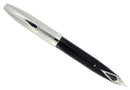 CIRCA 1959 SHEAFFER JET BLACK PFM II SNORKEL BROAD NIB FOUNTAIN PEN RESTORED OFFERED BY ANTIQUE DIGGER