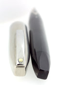 CIRCA 1959 SHEAFFER JET BLACK PFM II SNORKEL BROAD NIB FOUNTAIN PEN RESTORED OFFERED BY ANTIQUE DIGGER