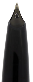 C1959 SHEAFFER JET BLACK PFM II SNORKEL XF/F NIB FOUNTAIN PEN RESTORED OFFERED BY ANTIQUE DIGGER