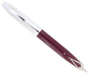 CIRCA 1959 SHEAFFER BURGUNDY PFM II SNORKEL MEDIUM NIB FOUNTAIN PEN RESTORED OFFERED BY ANTIQUE DIGGER
