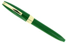 C1959 SHEAFFER GREEN PFM III PEN FOR MEN FOUNTAIN PEN RESTORED OFFERED BY ANTIQUE DIGGER