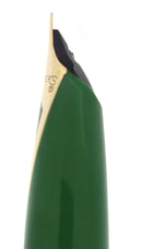 C1959 SHEAFFER GREEN PFM III PEN FOR MEN FOUNTAIN PEN RESTORED OFFERED BY ANTIQUE DIGGER