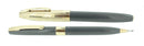 CIRCA 1959 SHEAFFER GRAY PFM V PEN FOR MEN FOUNTAIN PEN & PENCIL SET RESTORED OFFERED BY ANTIQUE DIGGER