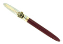 C1952 SHEAFFER CLIPPER BURGUNDY SNORKEL XF NIB FOUNTAIN PEN NEW OLD STOCK MINT OFFERED BY ANTIQUE DIGGER