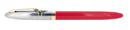 NEW OLD STOCK C1952 SHEAFFER CLIPPER FIESTA RED SNORKEL FOUNTAIN PEN MINT & STICKERED OFFERED BY ANTIQUE DIGGER