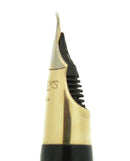 CIRCA 1953 SHEAFFER PEACOCK BLUE SENTINEL SNORKEL FOUNTAIN PEN AND PENCIL SET RESTORED OFFERED BY ANTIQUE DIGGER