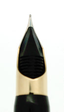 CIRCA 1993 SHEAFFER CREST REISSUE STERLING SILVER UNENGRAVED BARLEYCORN 18K NIB OFFERED BY ANTIQUE DIGGER