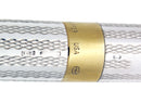 CIRCA 1993 SHEAFFER CREST REISSUE STERLING SILVER UNENGRAVED BARLEYCORN 18K NIB OFFERED BY ANTIQUE DIGGER