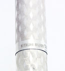 C1972 SHEAFFER STERLING SILVER IMPERIAL MARQUETRY DESIGN MODEL 834 FOUNTAIN PEN OFFERED BY ANTIQUE DIGGER