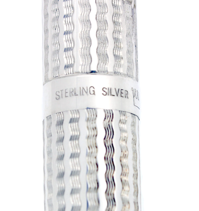 SHEAFFER TARGA CP1 LIMITED EDITION 220/250 STERLING SILVER FOUNTAIN PEN MINT NOS OFFERED BY ANTIQUE DIGGER