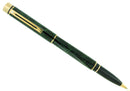 C1989 SHEAFFER TARGA MALACHITE GREEN RONCE ROLLERBALL PEN NEW OLD STOCK OFFERED BY ANTIQUE DIGGER