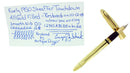 EARLY 1950s SHEAFFER WHITE DOT TOUCH DOWN ALL GOLD FILLED MODEL RESTORED OFFERED BY ANTIQUE DIGGER