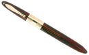 CIRCA 1942 SHEAFFER TRIUMPH CARMINE LIFETIME FOUNTAIN PEN PLUNGER FILL RESTORED OFFERED BY ANTIQUE DIGGER