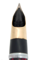 CIRCA 1942 SHEAFFER TRIUMPH CARMINE LIFETIME FOUNTAIN PEN PLUNGER FILL RESTORED OFFERED BY ANTIQUE DIGGER