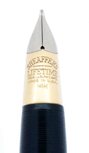 RARE C1945 SHEAFFER MASTERPIECE SET SOLID 14K FOUNTAIN PEN & PENCIL NEAR MINT OFFERED BY ANTIQUE DIGGER