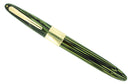 CIRCA 1947 SHEAFFER TRIUMPH VALIANT MARINE GREEN OVERSIZE FOUNTAIN PEN RESTORED OFFERED BY ANTIQUE DIGGER