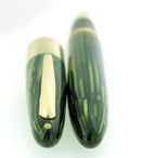 CIRCA 1947 SHEAFFER TRIUMPH VALIANT MARINE GREEN OVERSIZE FOUNTAIN PEN RESTORED OFFERED BY ANTIQUE DIGGERCIRCA 1947 SHEAFFER TRIUMPH VALIANT MARINE GREEN OVERSIZE FOUNTAIN PEN RESTORED OFFERED BY ANTIQUE DIGGER