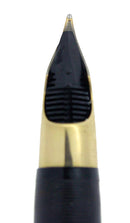 CIRCA 1951 SHEAFFER WHITE DOT VALIANT 14K CAP BAND & NIB FOUNTAIN PEN RESTORED OFFERED BY ANTIQUE DIGGER