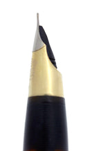 CIRCA 1947 SHEAFFER TRIUMPH VALIANT GRAY PEARL FOUNTAIN PEN PLUNGER FILL RESTORED OFFERED BY ANTIQUE DIGGER