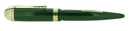 CIRCA 1943 EVERSHARP SKYLINE DARK GREEN FOUNTAIN PEN DEMI SIZE RESTORED OFFERED BY ANTIQUE DIGGER