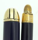 CIRCA 1943 EVERSHARP SKYLINE NAVY FOUNTAIN PEN SET NOS MINT IN BOX STICKERED