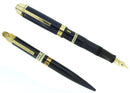 CIRCA 1943 EVERSHARP SKYLINE NAVY FOUNTAIN PEN SET NOS MINT IN BOX STICKERED