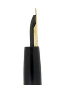 C1895 H.M. SMITH DIAMOND PATTERN GOLD FILLED OVERLAY FOUNTAIN PEN RESTORED OFFERED BY ANTIQUE DIGGER