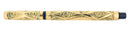 C1895 H.M. SMITH DIAMOND PATTERN GOLD FILLED OVERLAY FOUNTAIN PEN RESTORED OFFERED BY ANTIQUE DIGGER
