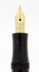 1920S STAR PEN CO CINCINNATI OHIO MAKER BLACK HARD RUBBER FOUNTAIN PEN RESTORED OFFERED BY ANTIQUE DIGGER