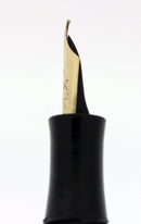 1920S STAR PEN CO CINCINNATI OHIO MAKER BLACK HARD RUBBER FOUNTAIN PEN RESTORED OFFERED BY ANTIQUE DIGGER