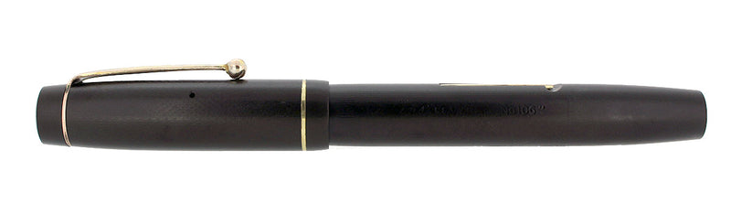 1930s STEPHENS LEVERFIL MODEL NO 106 M-BBB FLEX NIB FOUNTAIN PEN RESTORED OFFERED BY ANTIQUE DIGGER