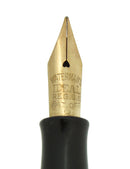 CIRCA 1919 WATERMAN 452 STERLING TREFOIL VINE FOUNTAIN PEN XF - BBB FLEX NIB RESTORED OFFERED BY ANTIQUE DIGGER