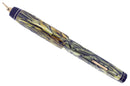 CIRCA 1930 TRIAD TRI-PEN MFG CO BLACK AND PEARL CELLULOID FOUNTAIN PEN VERY RARE OFFERED BY ANTIQUE DIGGER