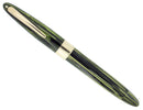 CIRCA 1945 SHEAFFER TRIUMPH 1250 MARINE GREEN LIFETIME BALANCE FOUNTAIN PEN RESTORED OFFERED BY ANTIQUE DIGGER