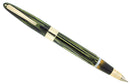 CIRCA 1945 SHEAFFER TRIUMPH 1250 MARINE GREEN LIFETIME BALANCE FOUNTAIN PEN RESTORED OFFERED BY ANTIQUE DIGGER