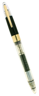 SCARCE CIRCA 1953 SHEAFFER SNORKEL DEMONSTRATOR STICKERED FOUNTAIN PEN 14K MINT OFFERED BY ANTIQUE DIGGER