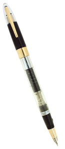 SCARCE CIRCA 1953 SHEAFFER SNORKEL DEMONSTRATOR STICKERED FOUNTAIN PEN 14K MINT OFFERED BY ANTIQUE DIGGER