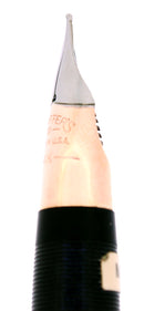 SCARCE CIRCA 1953 SHEAFFER SNORKEL DEMONSTRATOR STICKERED FOUNTAIN PEN 14K MINT OFFERED BY ANTIQUE DIGGER