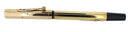 1920s WATERMAN 0552 1/2 SMOOTH GOLD OVERLAY FOUNTAIN PEN XXF - BBB 2.6MM FLEX NIB RESTORED OFFERED BY ANTIQUE DIGGER