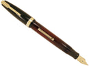RESTORED 1940s WATERMAN OVERSIZE 100 YEAR PEN FLEX WITH F to 3.27MM FLEXIBLE NIB
